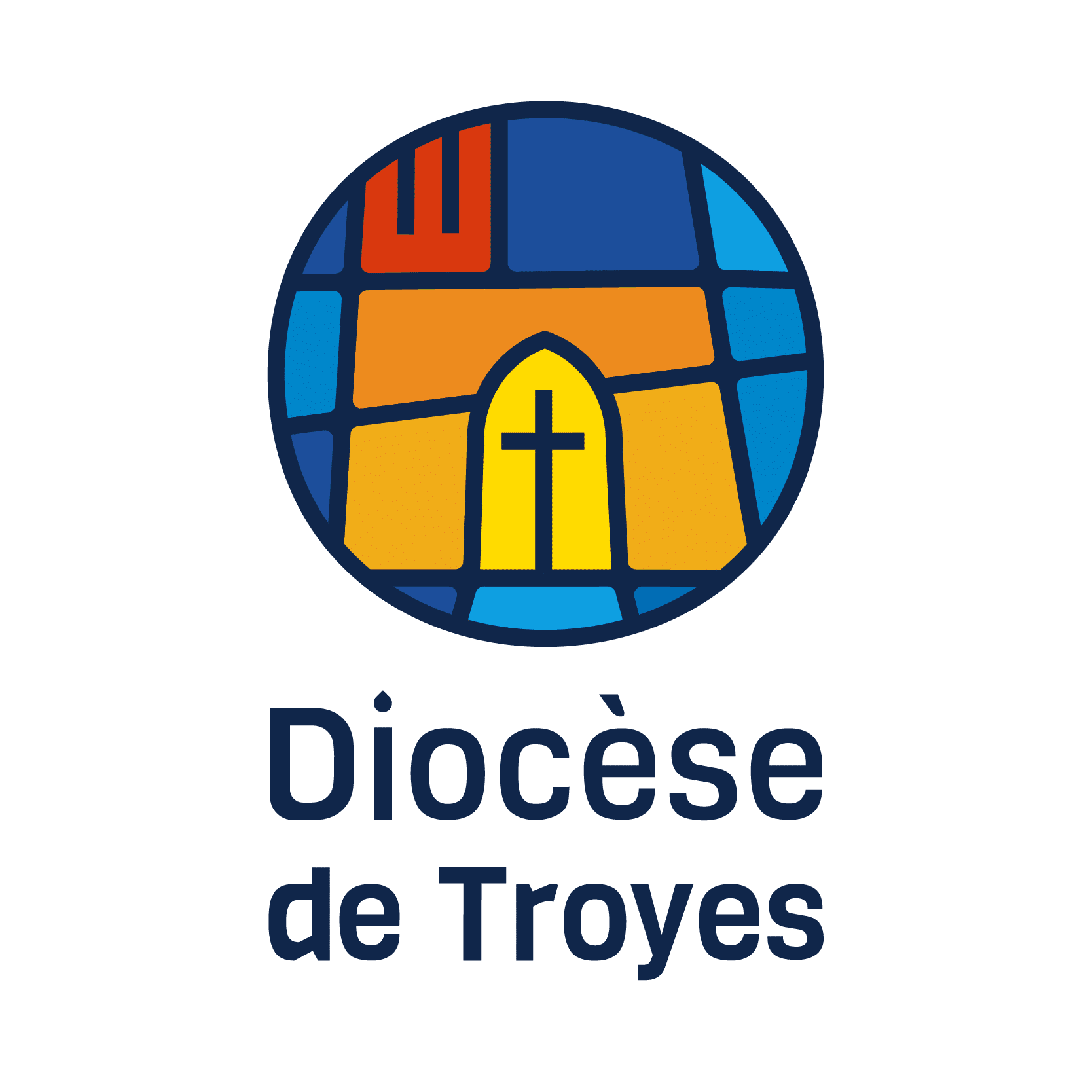 LOGO DIOCESE TROYES couleur vertical